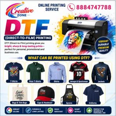 DTF Printing for Businesses | Events & Brands | Online Printing Service | 501